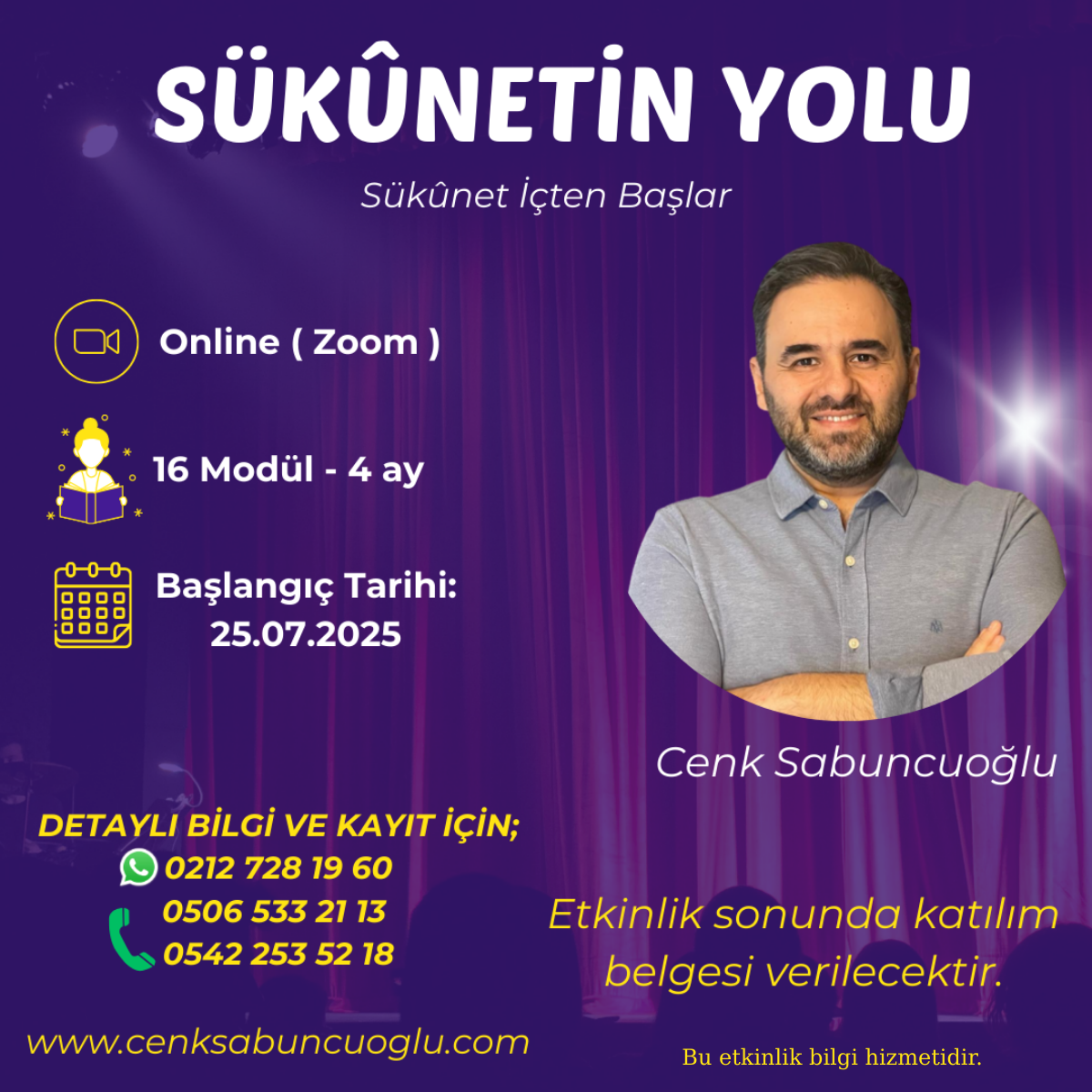 Sükûnetin Yolu - Online Bilgi Hizmeti