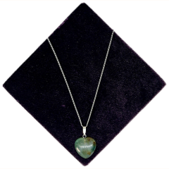 Yosunlu Akik Taşı Kolye