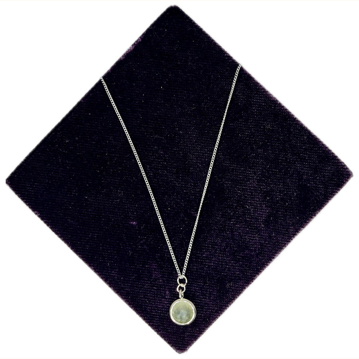 Küçük Prehnit Kolye