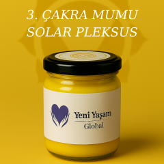 Solar Pleksus Mumu - Sarı Mum