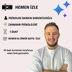 Zamanın Psikolojisi | Online Danışmanlık Hizmeti