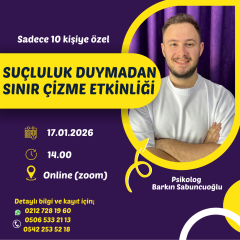 Sınır Çizme Etkinliği | Online Danışmanlık Hizmeti