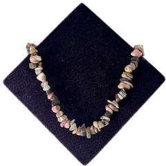 Rodonit Taşı Kolye